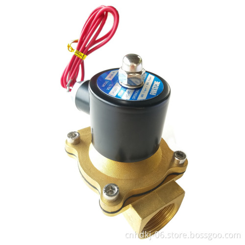 220V AC Orifice Electronic 25mm solenoid valve for water